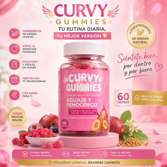 Curvy Gummies- Moldea tus curvas de forma natural