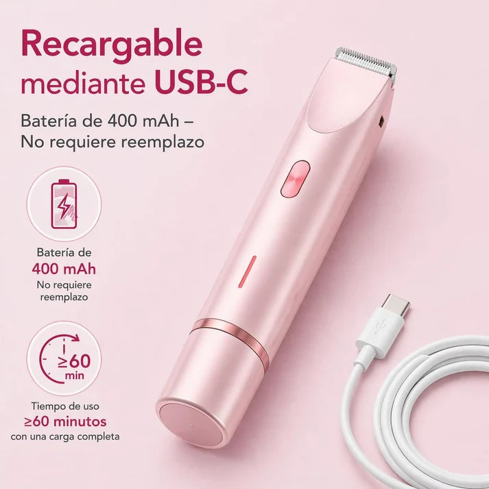 Depiladora Femenina 2 en 1 — Piel Suave, Fácil y Sin Complicaciones ✨